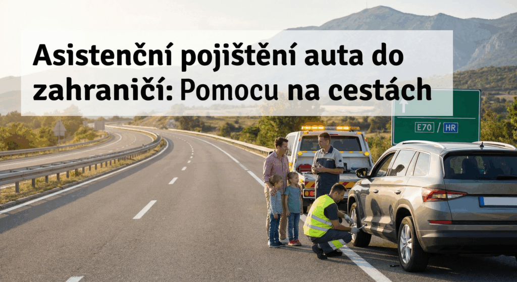 Asistenční pojištění auta do zahraničí: Pomoc na cestách