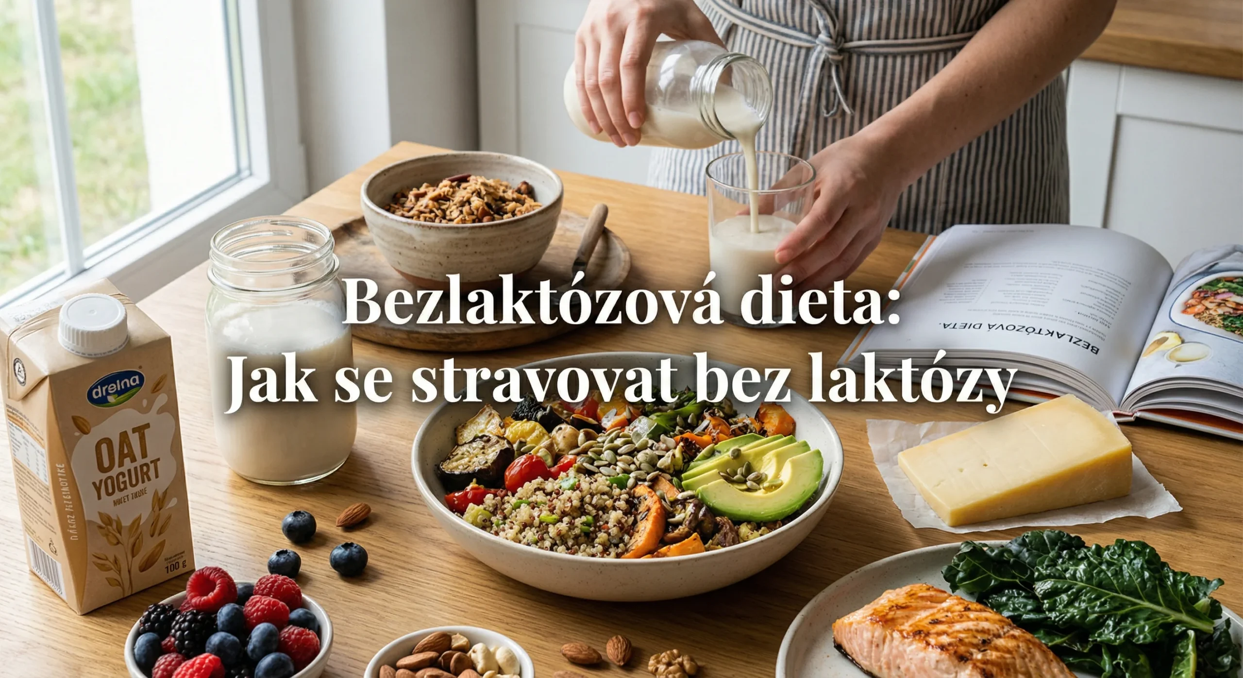 Bezlaktózová dieta: Jak se stravovat bez laktózy