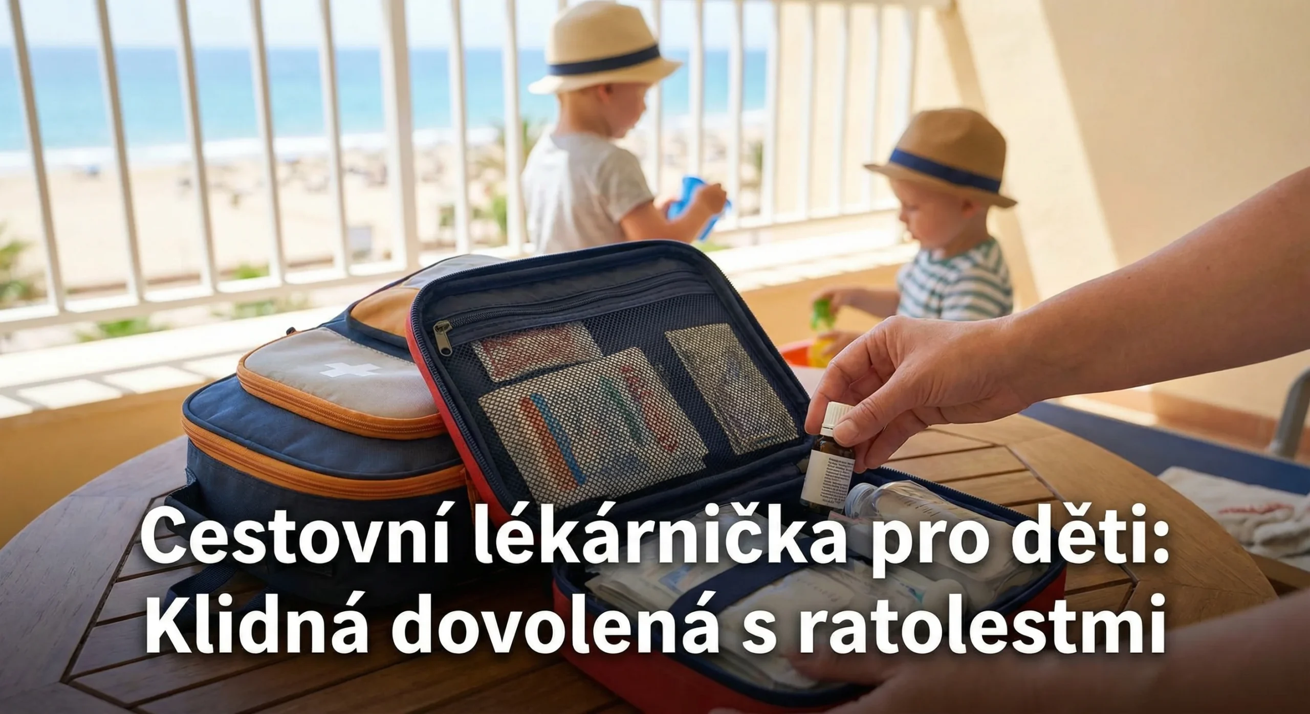 Cestovní lékárnička pro děti: Klidná dovolená s ratolestmi