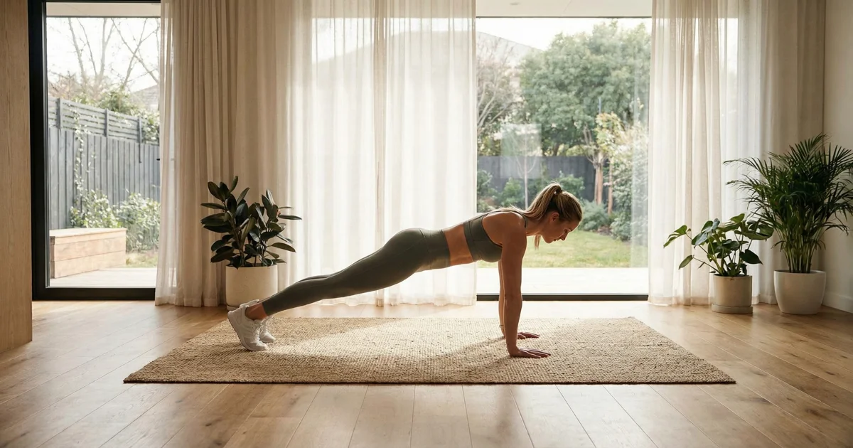 Domácí cvičení bez náčiní: Efektivní trénink kdekoliv