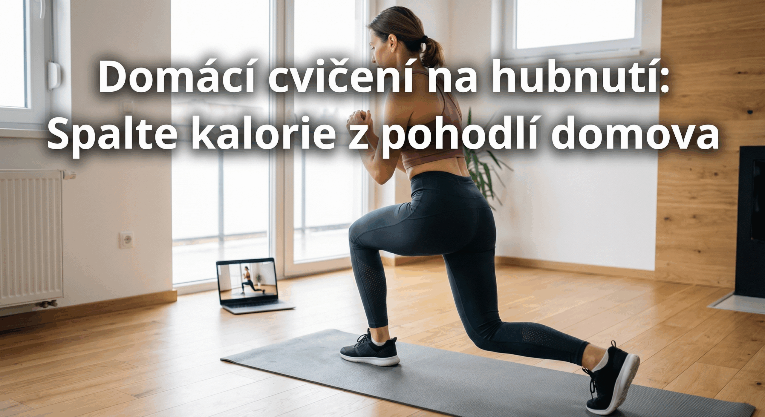 Domácí cvičení na hubnutí: Spalte kalorie z pohodlí domova