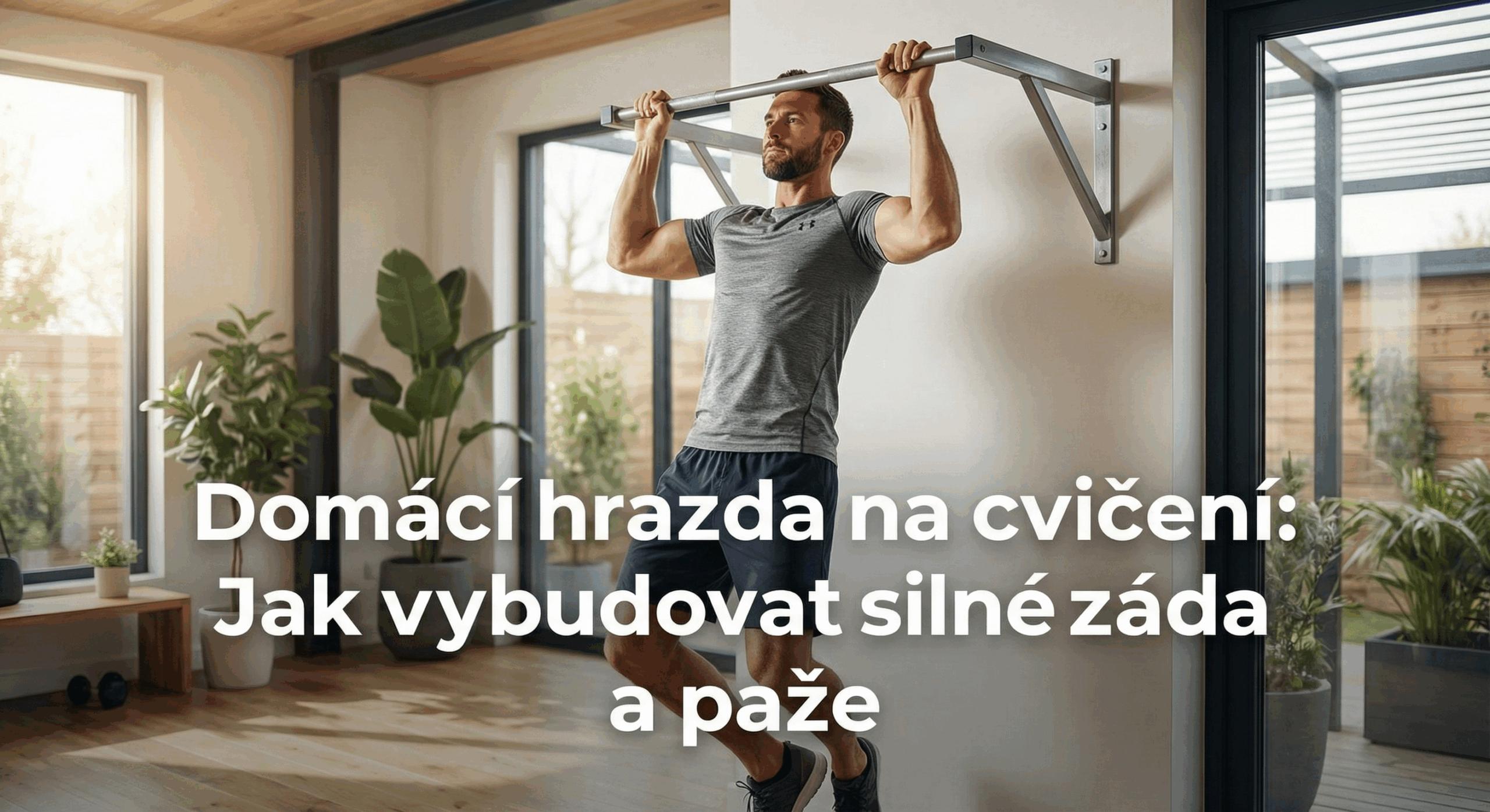 Domácí hrazda na cvičení: Jak vybudovat silné záda a paže