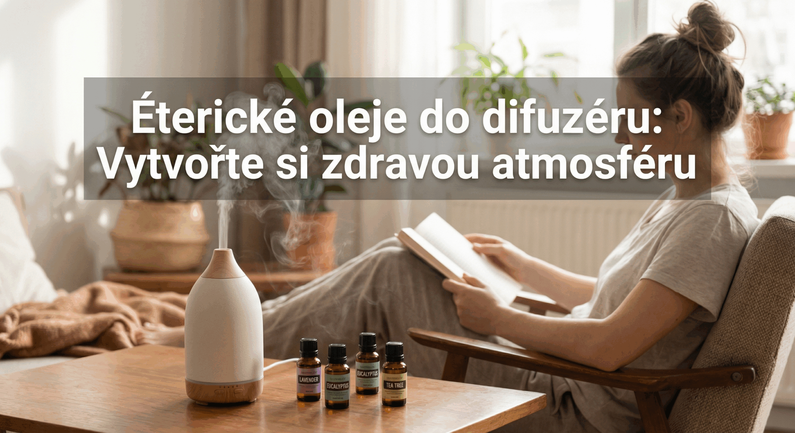 Éterické oleje do difuzéru: Vytvořte si zdravou atmosféru