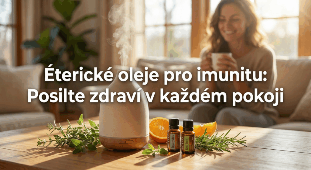Éterické oleje pro imunitu: Posilte zdraví v každém pokoji