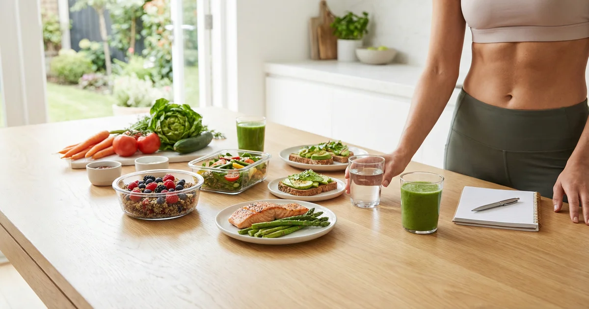 Jídelníček na hubnutí břicha: Vzorový plán pro ploché bříško