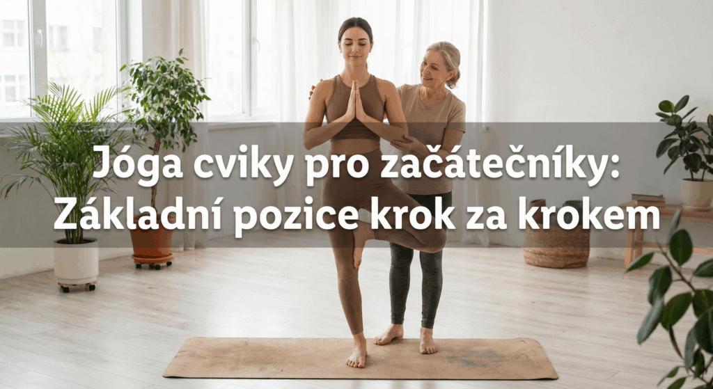 Jóga cviky pro začátečníky: Základní pozice krok za krokem