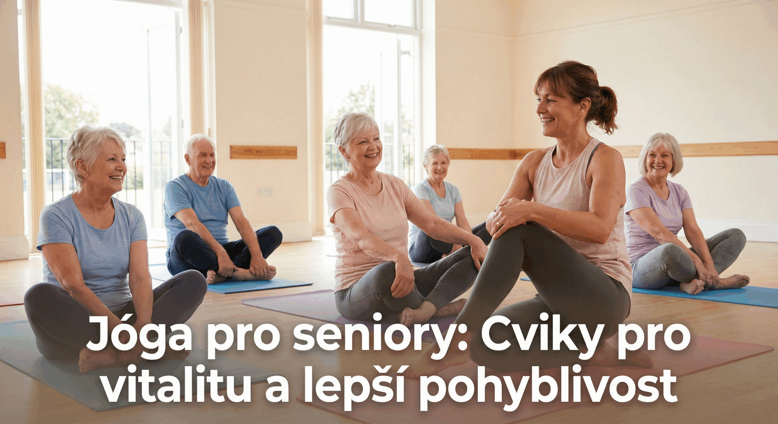 Jóga pro seniory: Cviky pro vitalitu a lepší pohyblivost