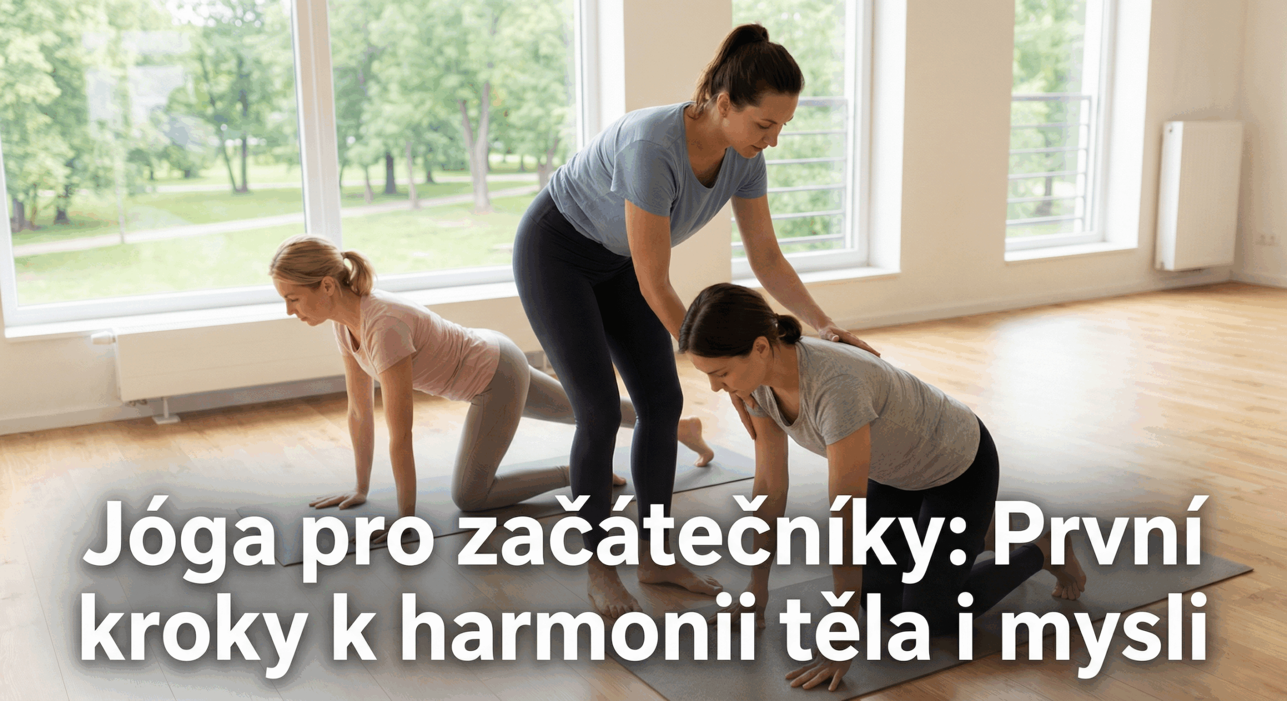 Jóga pro začátečníky: První kroky k harmonii těla i mysli