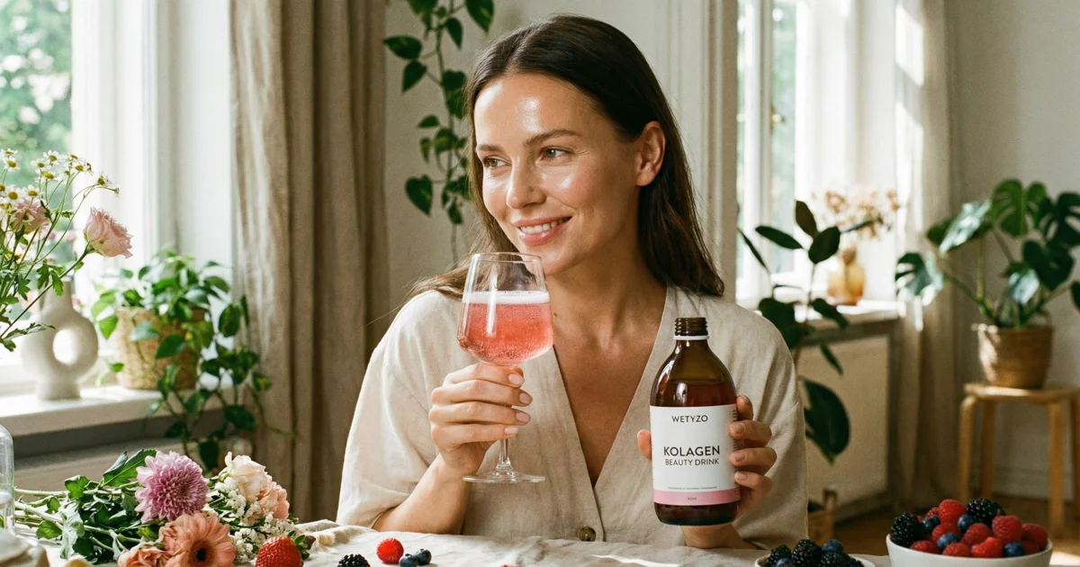 Krása, která začíná uvnitř: Objevte tajemství Kolagen Beauty Drinku od Wetyzo