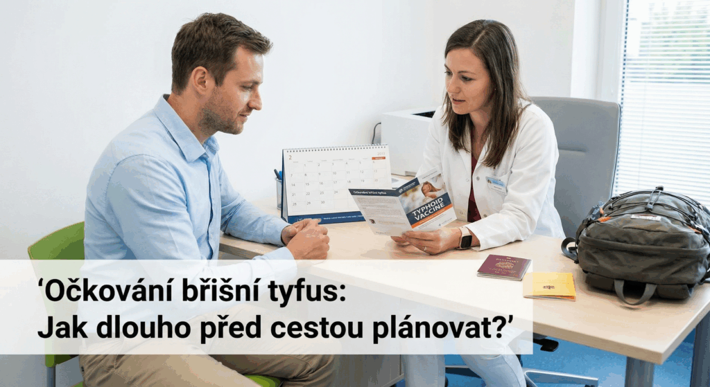 Očkování břišní tyfus: Jak dlouho před cestou plánovat?