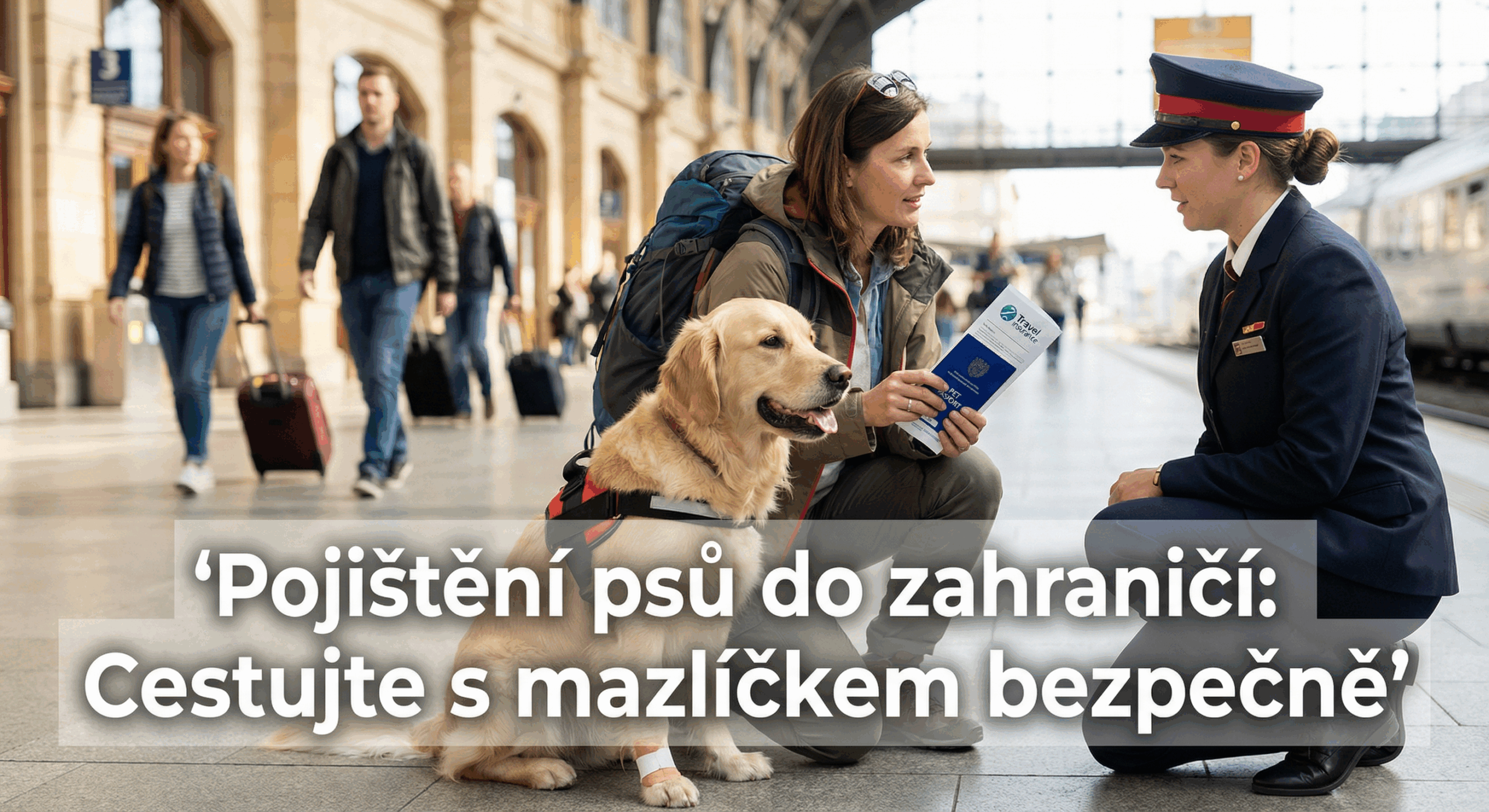 Pojištění psů do zahraničí: Cestujte s mazlíčkem bezpečně