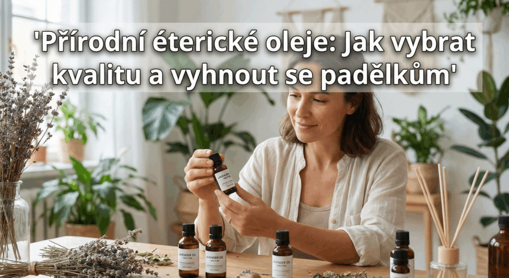 Přírodní éterické oleje: Jak vybrat kvalitu a vyhnout se padělkům