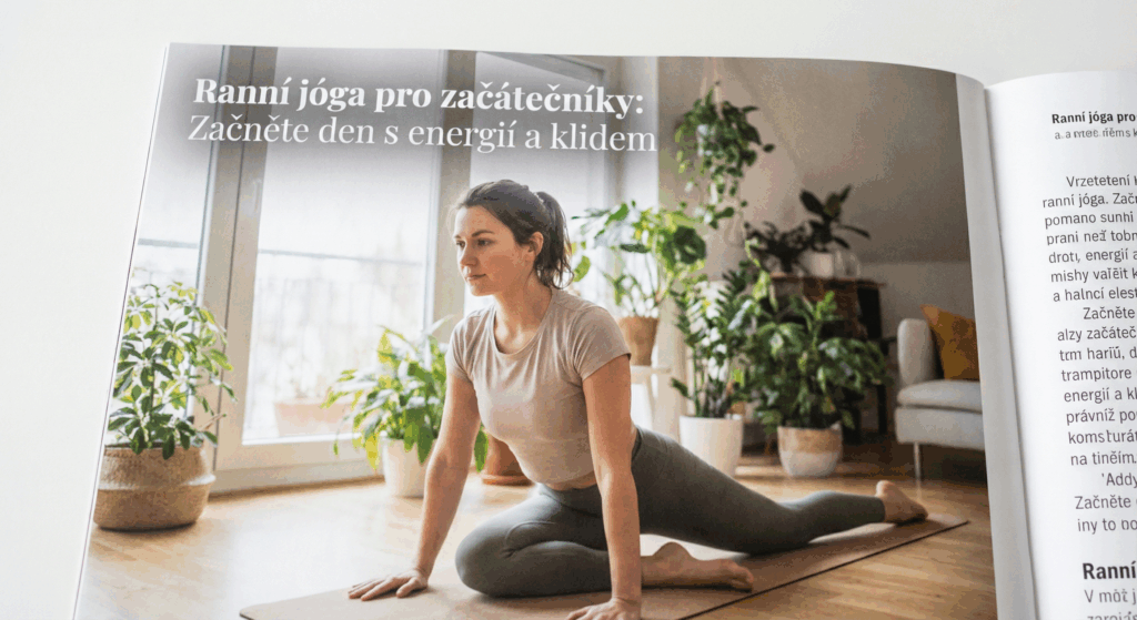 Ranní jóga pro začátečníky: Začněte den s energií a klidem