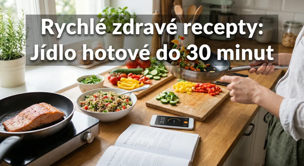 Rychlé zdravé recepty: Jídlo hotové do 30 minut