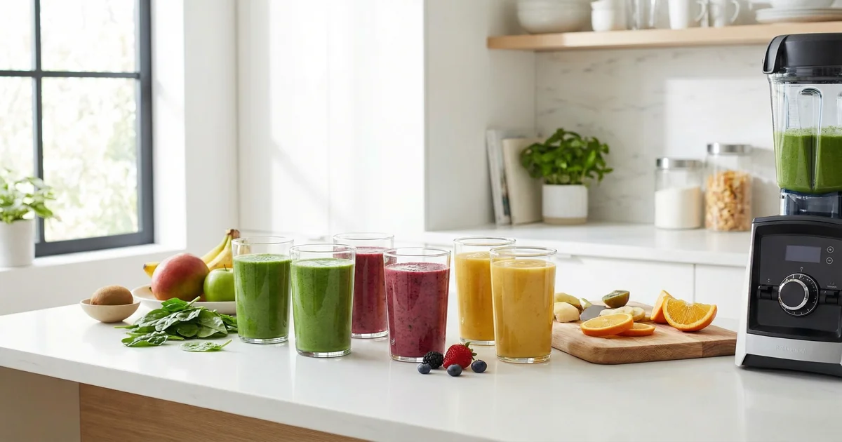 Smoothie recepty: Rychlé a zdravé nápoje pro energii