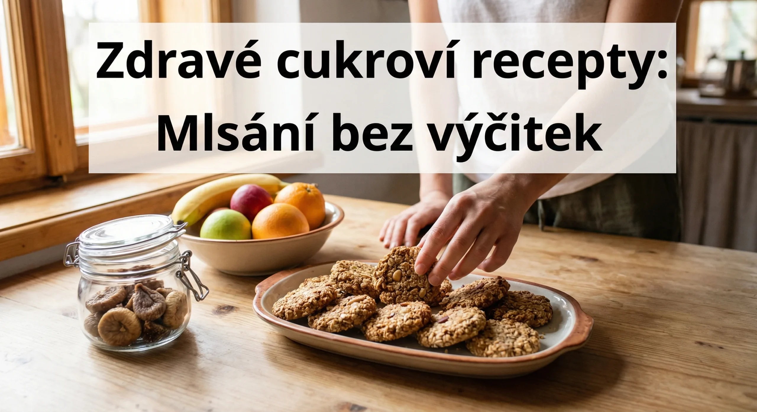 Zdravé cukroví recepty: Mlsání bez výčitek