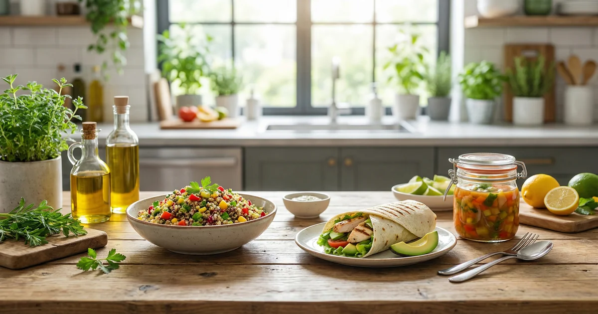 Zdravé obědy recepty: Rychle, chutně a výživně