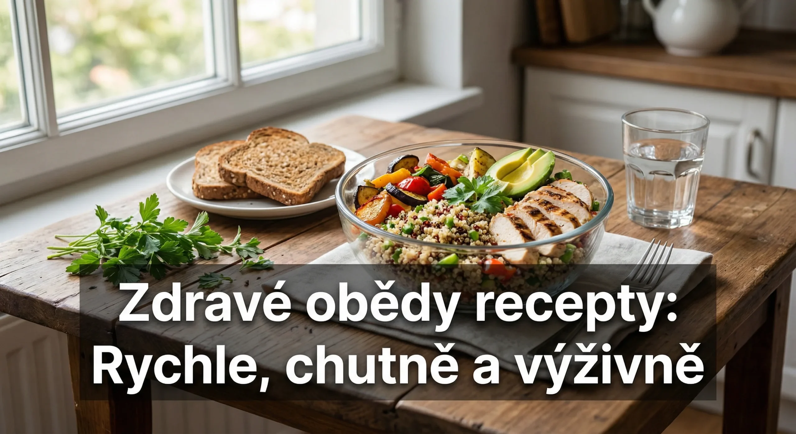 Zdravé obědy recepty: Rychle, chutně a výživně