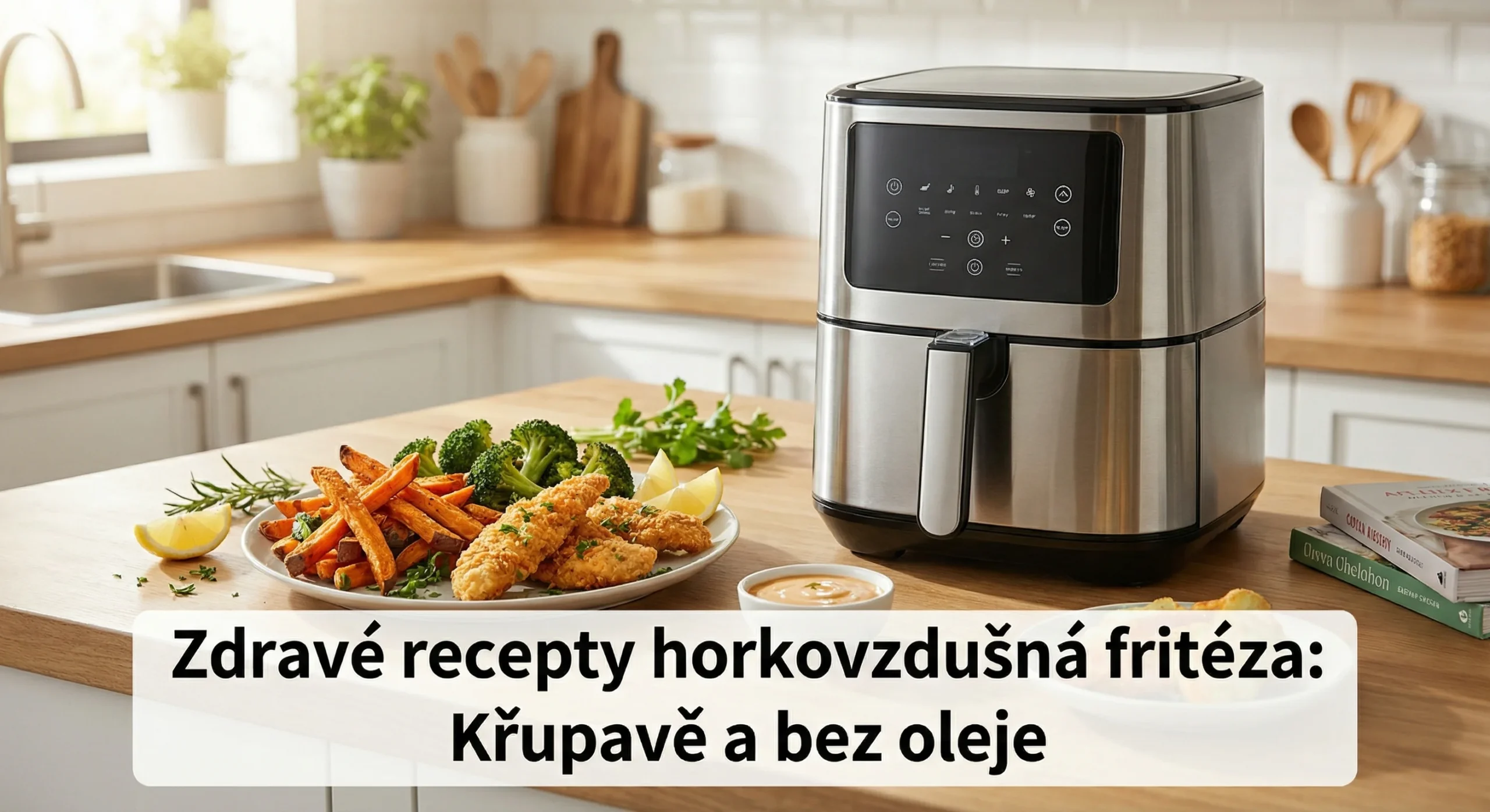 Zdravé recepty horkovzdušná fritéza: Křupavě a bez oleje
