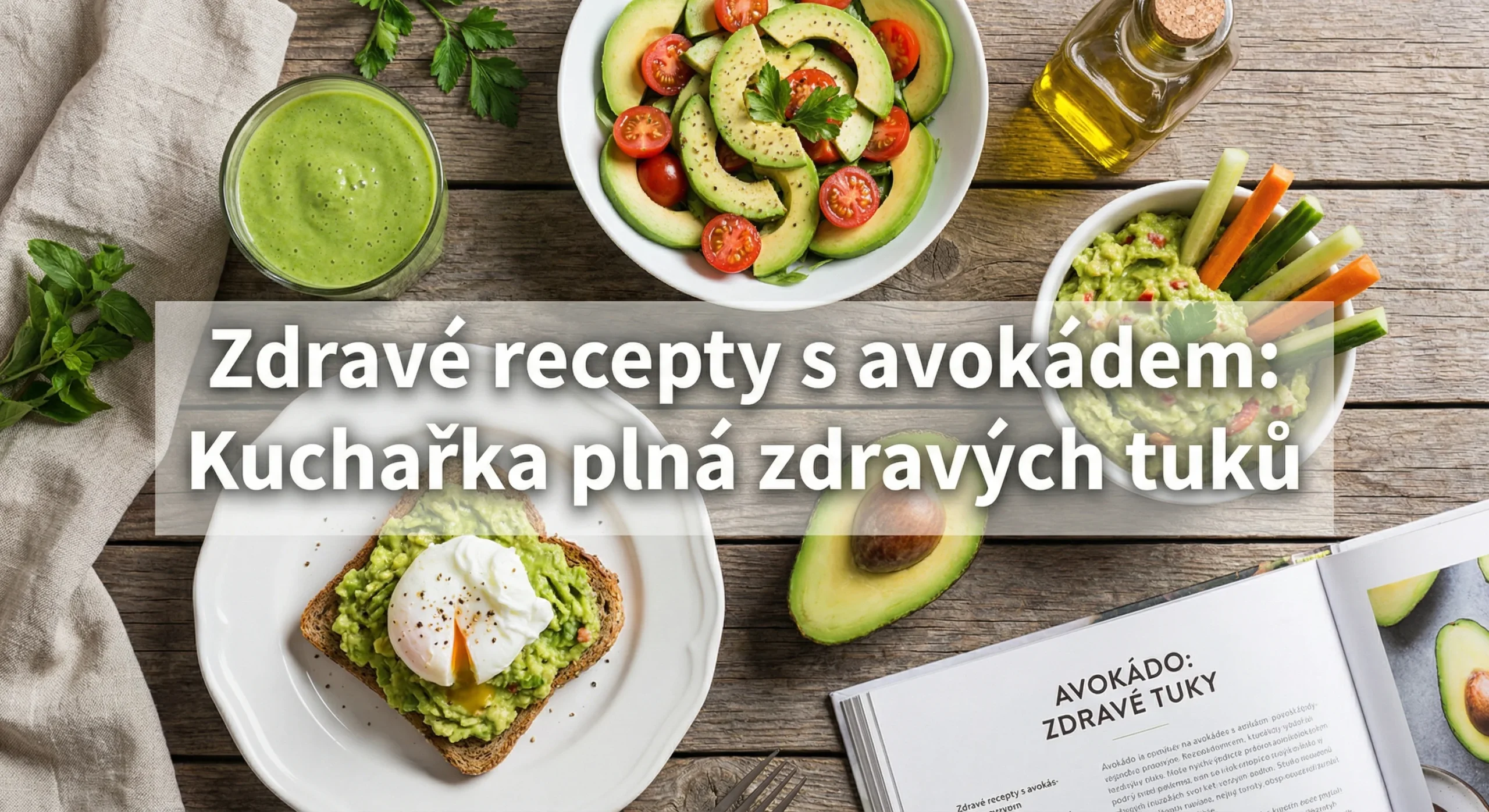 Zdravé recepty s avokádem: Kuchařka plná zdravých tuků