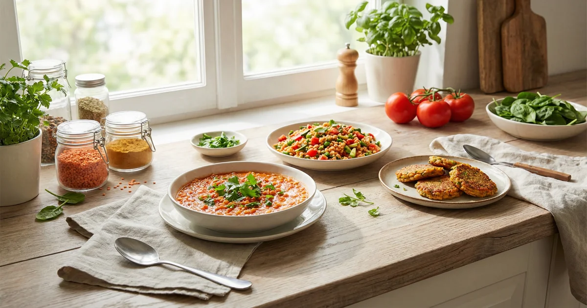 Zdravé recepty z červené čočky: Rychlé a výživné