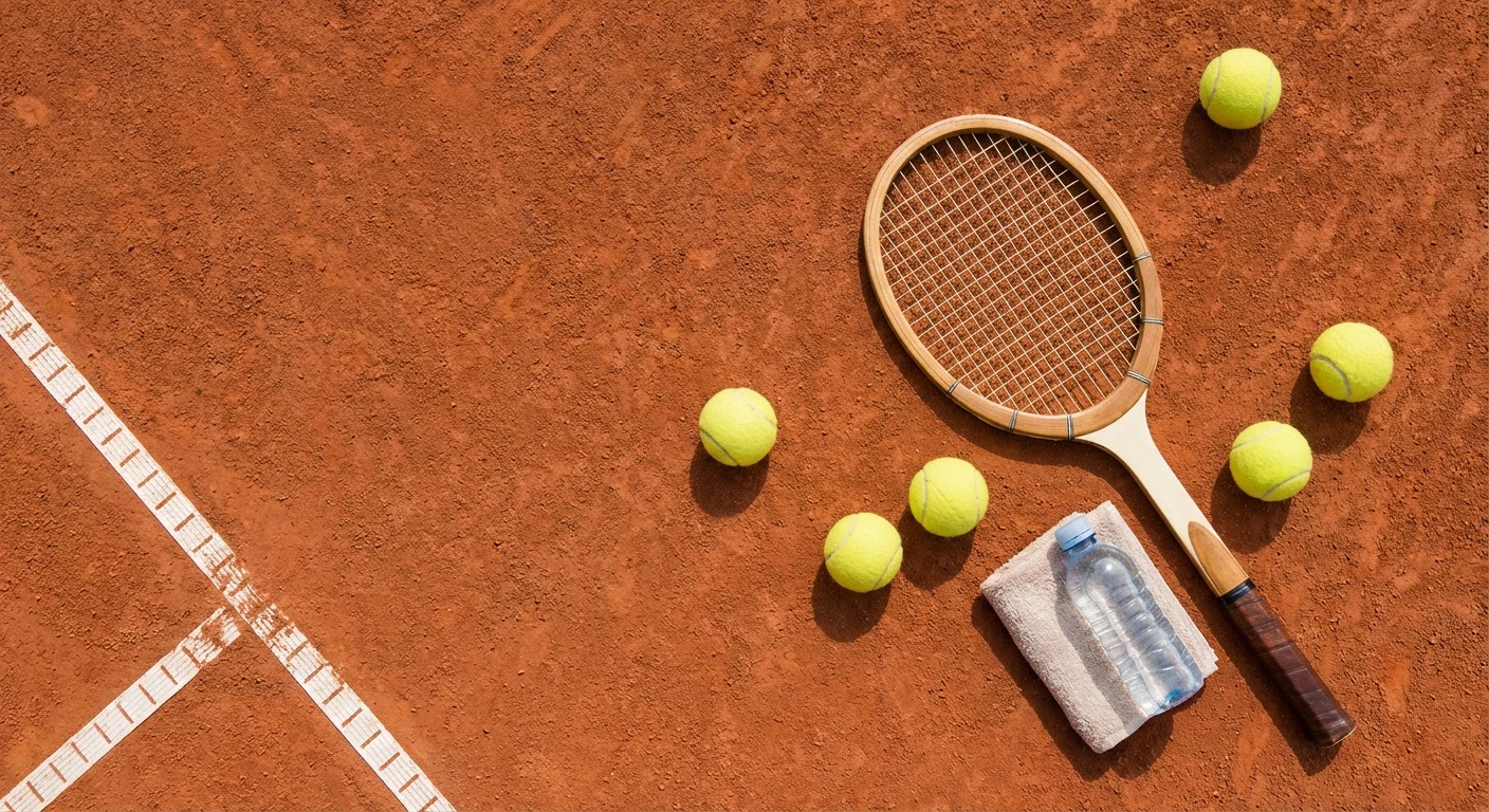 tenisová výbava jako dárek pro sportovce