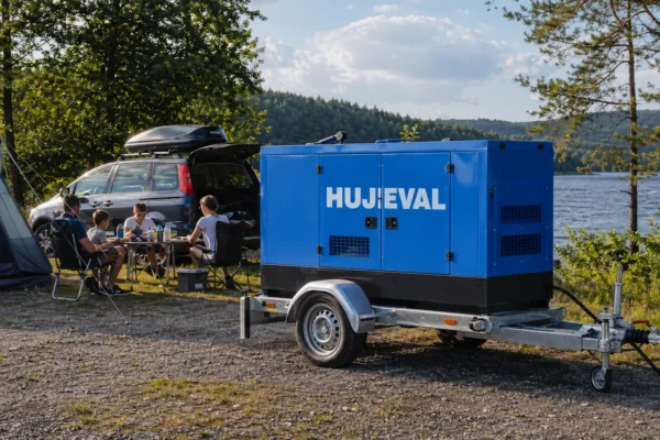Auto na dovolenou: power station nebo malý agregát? Zkušenost rodiny ze 4 cest — mobilní elektrocentrála Hujeval