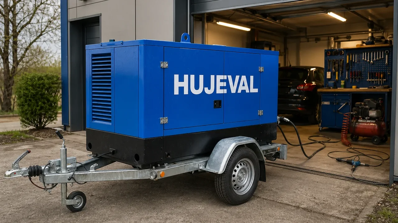 Záložní zdroj pro garáž a auto-moto dílnu: praktický přehled výkonů — mobilní elektrocentrála Valeon