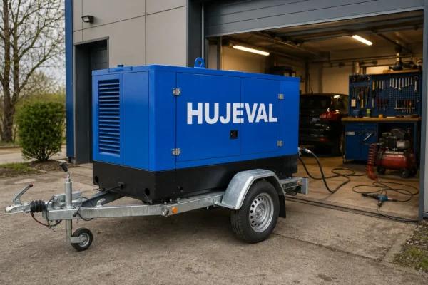 Záložní zdroj pro garáž a auto-moto dílnu: praktický přehled výkonů — mobilní elektrocentrála Valeon