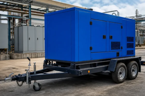 Vodárny a čistírny: záložní napájení čerpacích stanic ve velkém – mobilní elektrocentrála Valeon