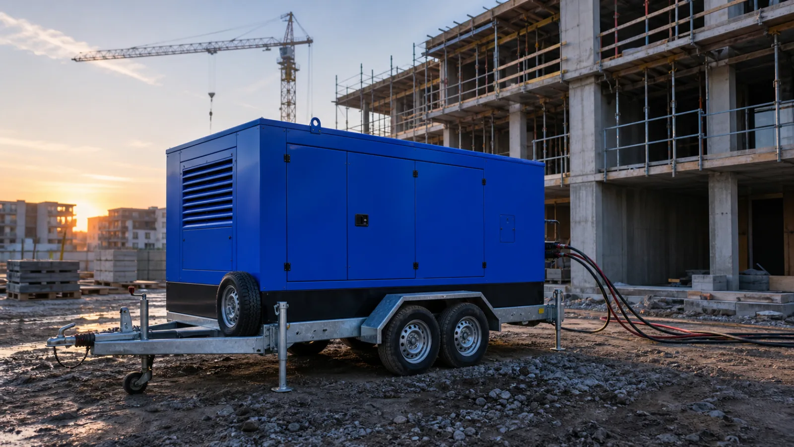 Záchranné a integrované systémy: záložní zdroj pro dispečink – mobilní elektrocentrála Valeon