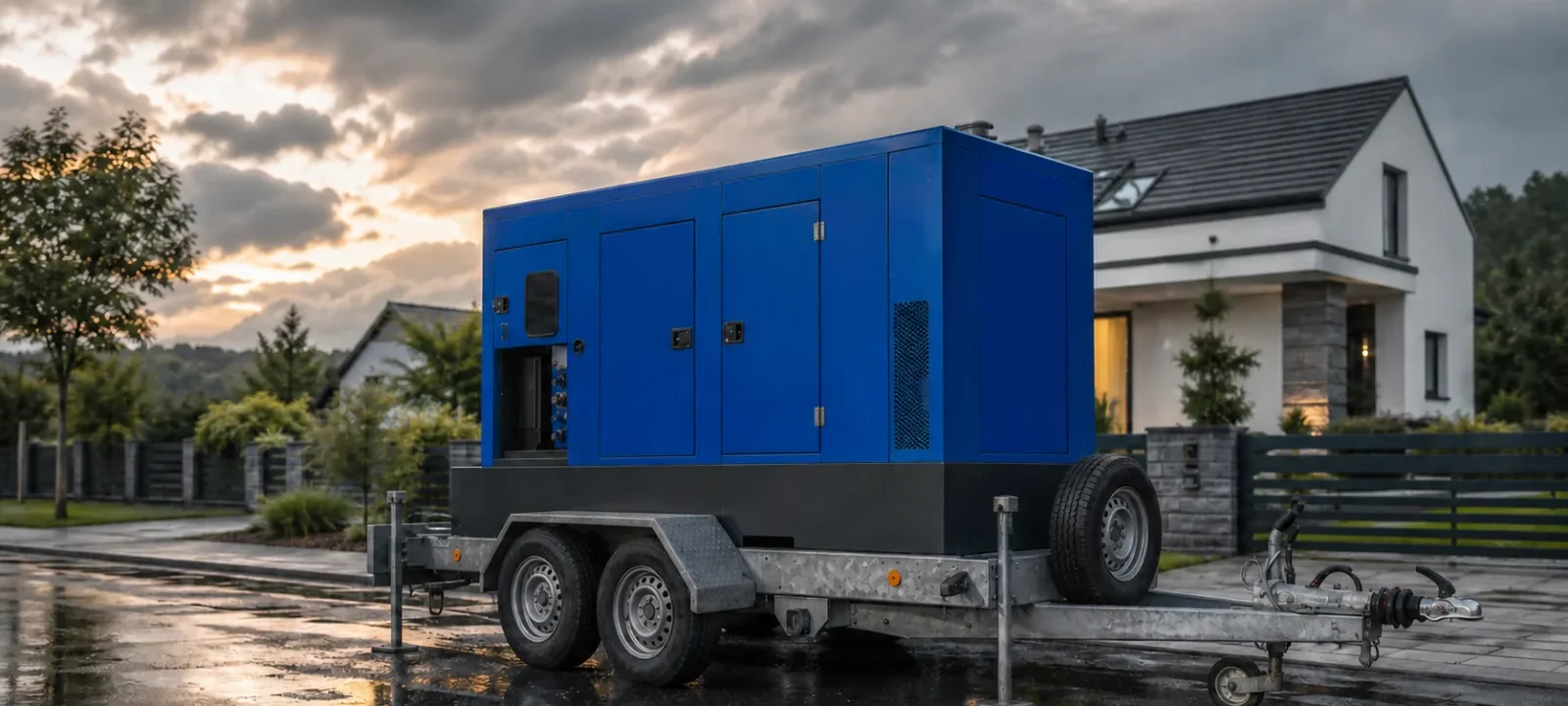 Letní bouřky a domácnost závislá na elektřině: jak vypadá profesionální záloha – mobilní elektrocentrála Valeon