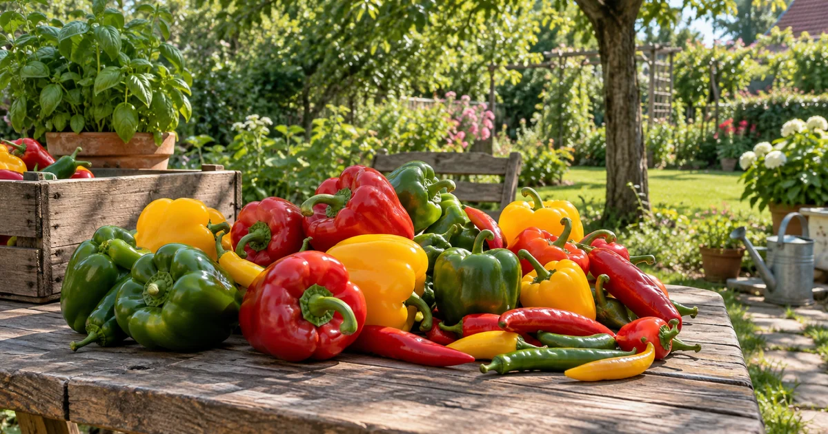 Papriky a chilli: druhy, pálivost a bezpečná práce s nimi